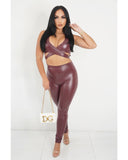 Dare Devil Leather Legging Set