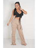 Just Your Type Cargos (Khaki)