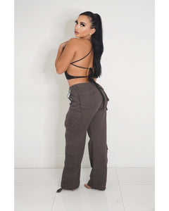 Just Your Type Cargos (Grey)