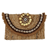 Neutral Beach Clutch