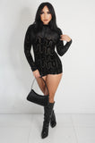 Line Them Up Mesh Romper