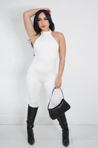 Sweet Treat Jumpsuit (White)