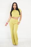Never Basic Matching Pant Set