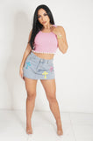 Kenzie Denim Mini Skirt