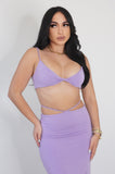 Gentle Touch Maxi Skirt Set
