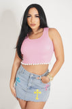 Life In Pearl Top (Pink)