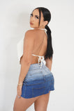 Headliner Denim Skirt