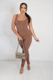 The Basic Jumpsuit (Brown)