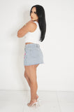 Kenzie Denim Mini Skirt