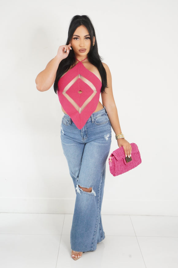 Mesh'n With You Top