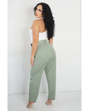 Noelle Sage Dress Pants